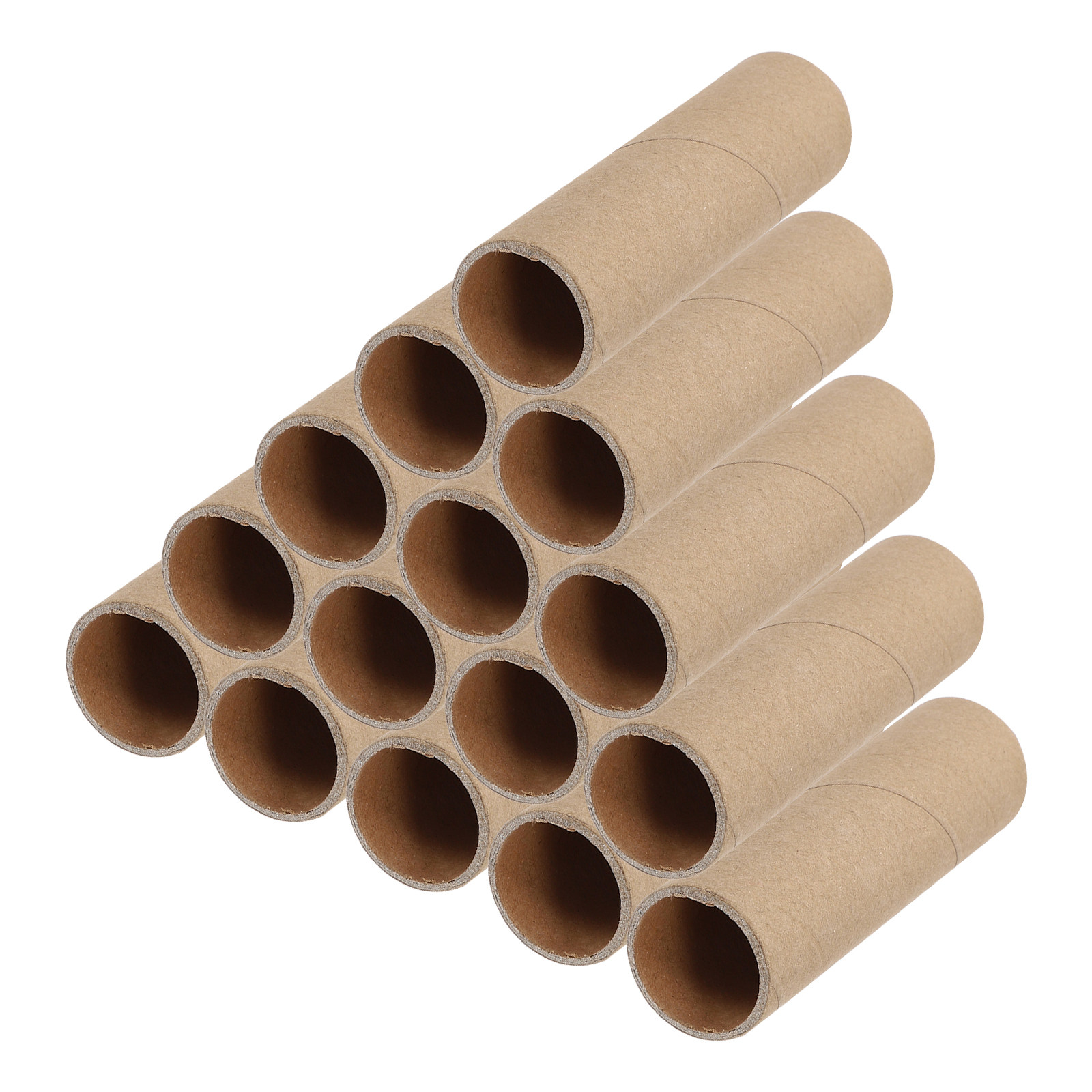 15Pcs Round Kraft Paper Tubes  - Art Craft School ulasan dan harga