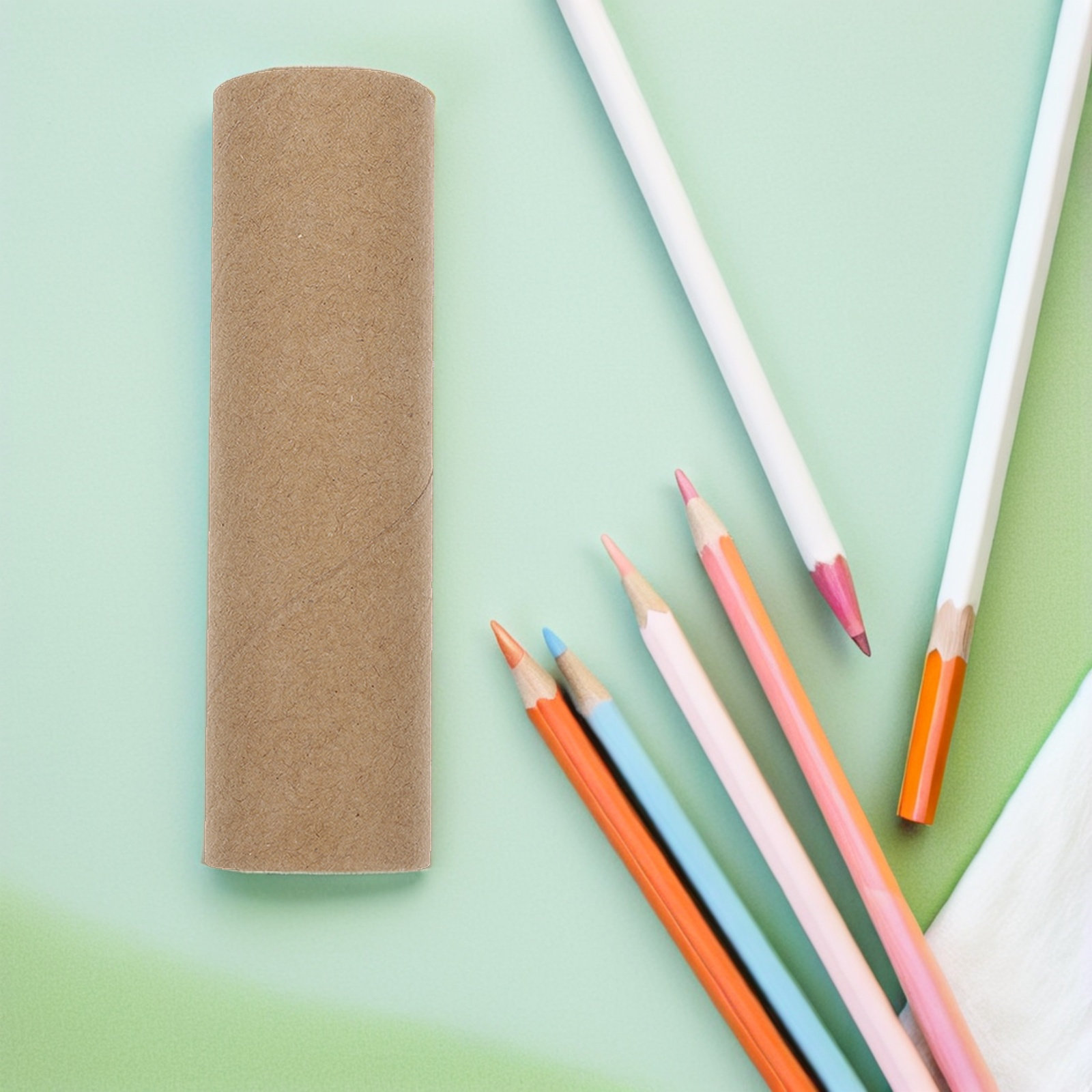 15Pcs Round Kraft Paper Tubes  - Art Craft School ulasan dan harga