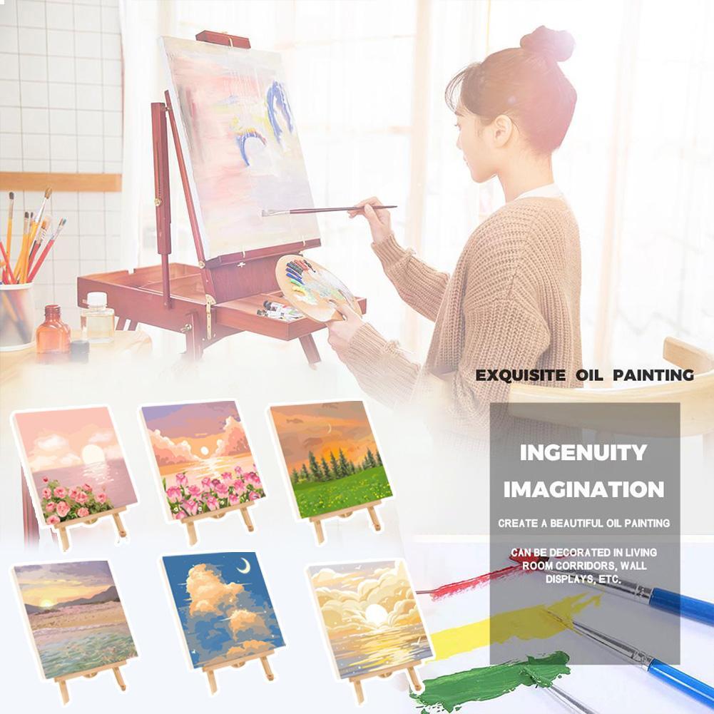 DIY Paint by Numbers Kit for A - Art Craft Number ulasan dan harga