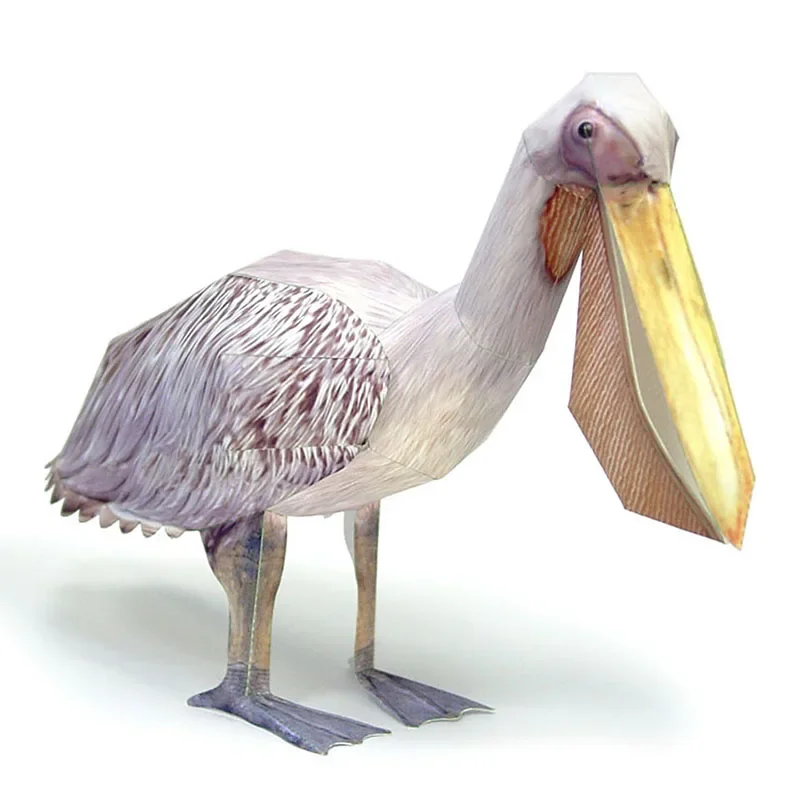 Great White Pelican Bird Paper - Art Craft Cardboard ulasan dan harga